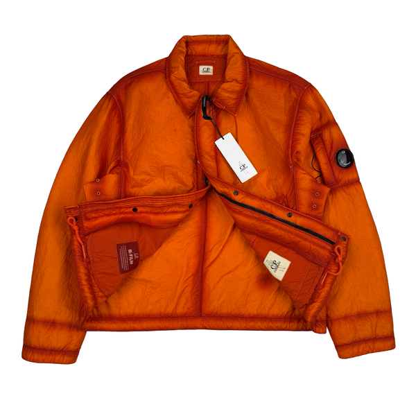 C.P. Company Feltro Bi-Film Orange Jacket - Medium