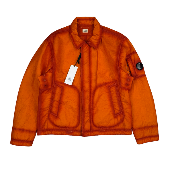 C.P. Company Feltro Bi-Film Orange Jacket - Medium