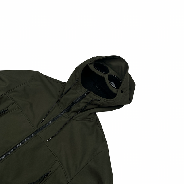 CP Company Khaki Green Soft Shell Jacket - XL
