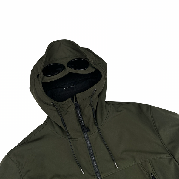 CP Company Khaki Green Soft Shell Jacket - XL