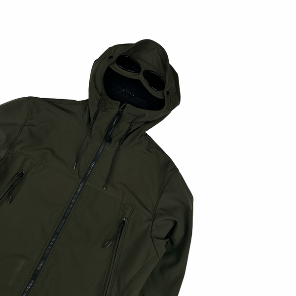 CP Company Khaki Green Soft Shell Jacket - XL