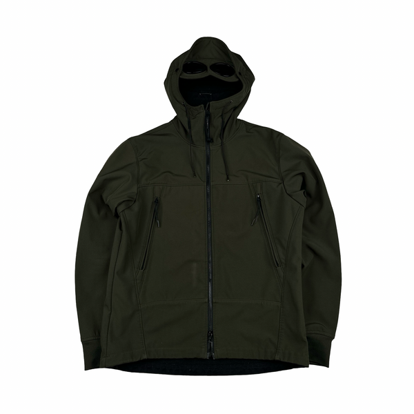 CP Company Khaki Green Soft Shell Jacket - XL