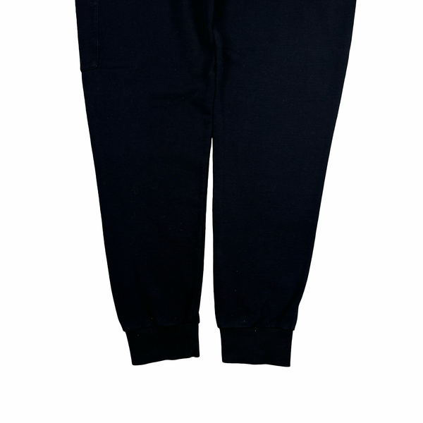 CP Company Black Cotton Lens Viewer Joggers - Medium
