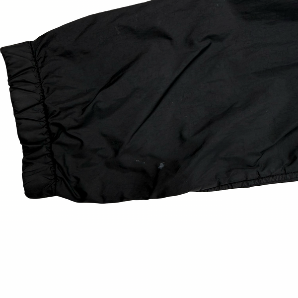 Stone Island 2020 Black Crinkle Reps Overshirt Jacket - Small