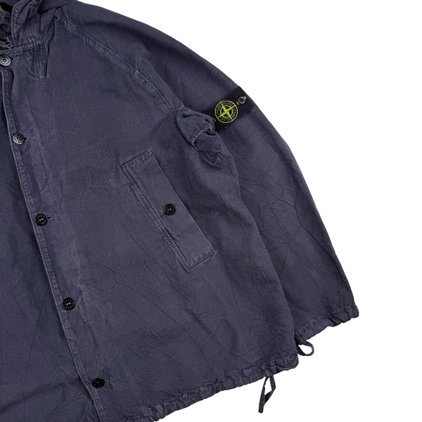 Stone Island Vintage 2003 Cotton Blend Hooded Jacket - XL