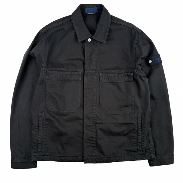 Stone Island 2026 Denim Research Black Denim Jacket - XXL