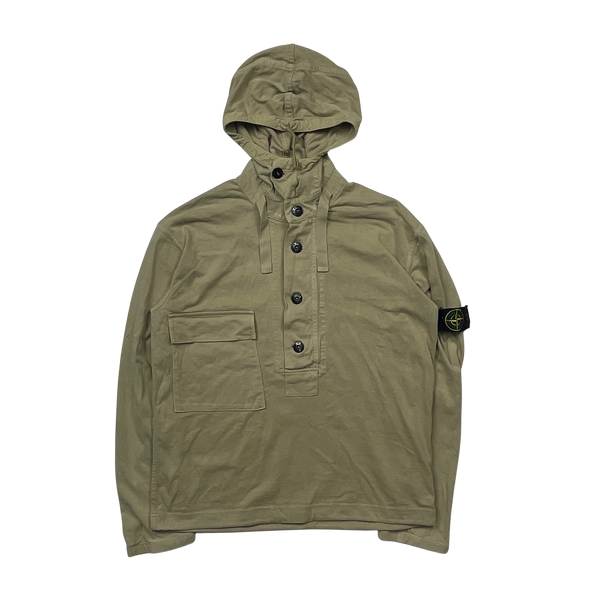 Stone Island 2006 Beige Hooded Smock - Medium