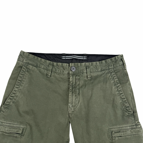 Stone Island 2020 Military Green SK Cargo Trousers - 31"