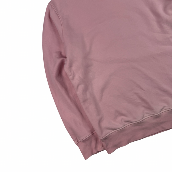 Stone Island 2023 Pink Crewneck Sweatshirt - Large