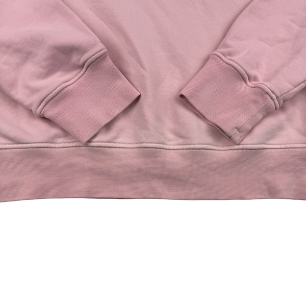 Stone Island 2023 Pink Crewneck Sweatshirt - Large