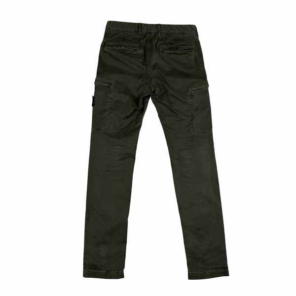 Stone Island 2020 Military Green SK Cargo Trousers - 31"