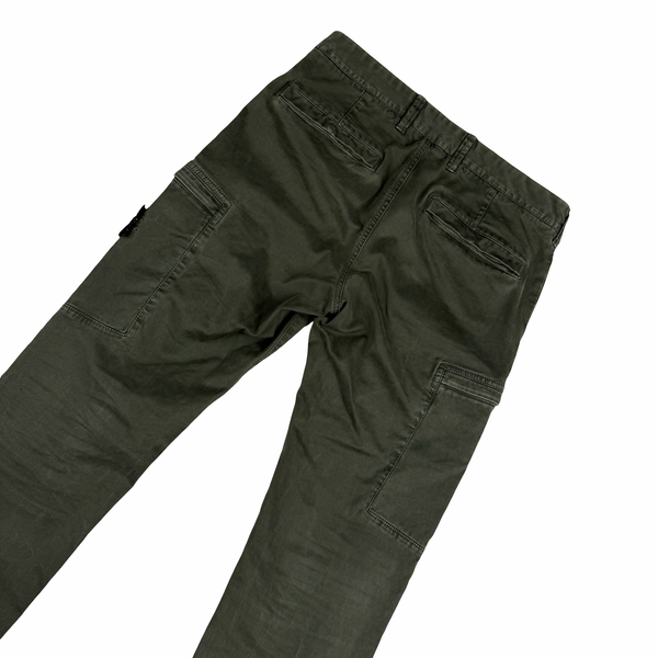 Stone Island 2020 Military Green SK Cargo Trousers - 31"