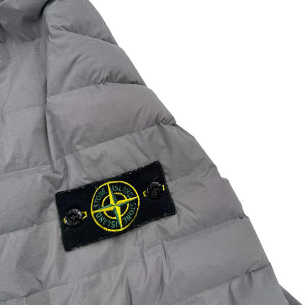 Stone Island 2025 Grey Seamless Tunnel Nylon Down-TC Jacket - 3XL