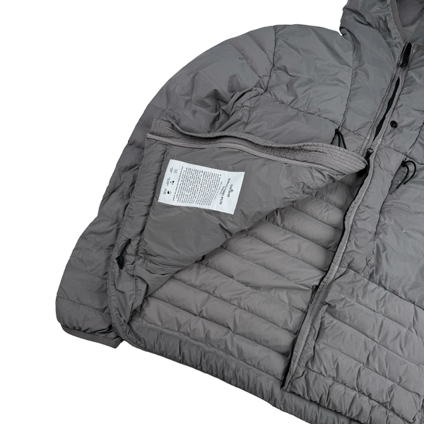 Stone Island 2025 Grey Seamless Tunnel Nylon Down-TC Jacket - 3XL
