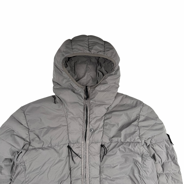 Stone Island 2025 Grey Seamless Tunnel Nylon Down-TC Jacket - 3XL