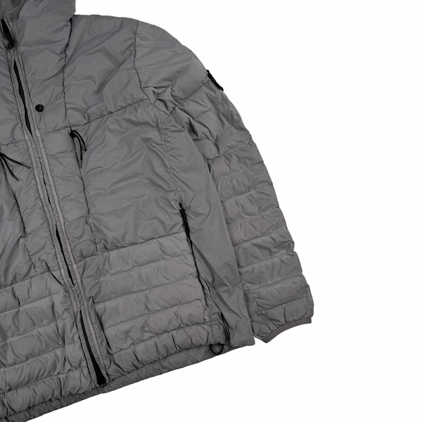 Stone Island 2025 Grey Seamless Tunnel Nylon Down-TC Jacket - 3XL