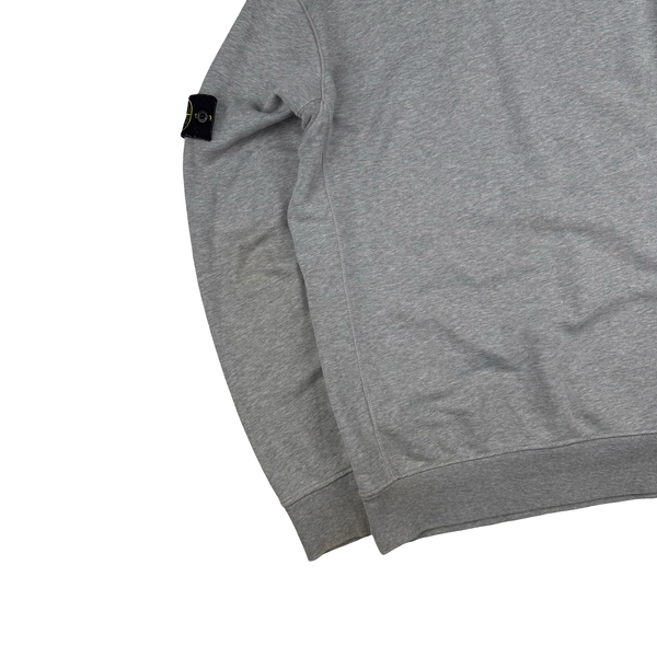 Stone Island 2019 Grey Crewneck Sweatshirt - Large