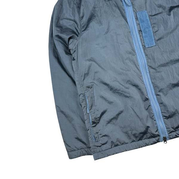 Stone Island 2022 Blue Nylon Metal Econyl Primaloft Lined Jacket - Large