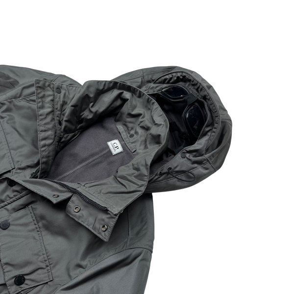 CP Company 2008 Thick Bonded Nylon Barrufaldi Ski Glasses Jacket - XL