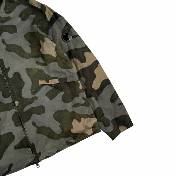 CP Company Camo Pro Tek Lens Viewer Full Zip Hooded Jacket - Large (50)