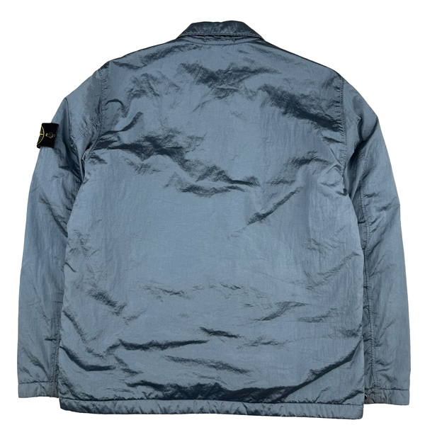 Stone Island 2022 Blue Nylon Metal Econyl Primaloft Lined Jacket - Large