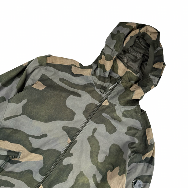 CP Company Camo Pro Tek Lens Viewer Full Zip Hooded Jacket - Large (50)