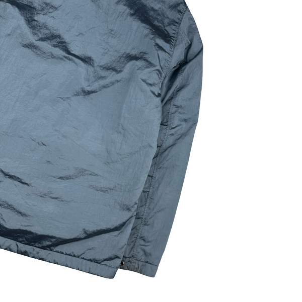 Stone Island 2022 Blue Nylon Metal Econyl Primaloft Lined Jacket - Large