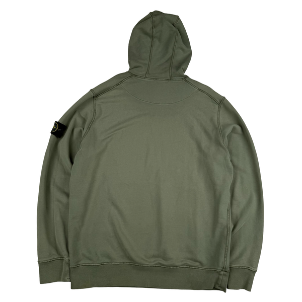 Stone Island Sage Cotton Hoodie Jumper - XL
