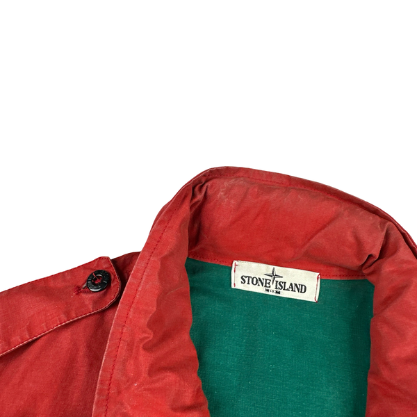 Stone Island Red 2013 Tela Stella Field Jacket - Medium