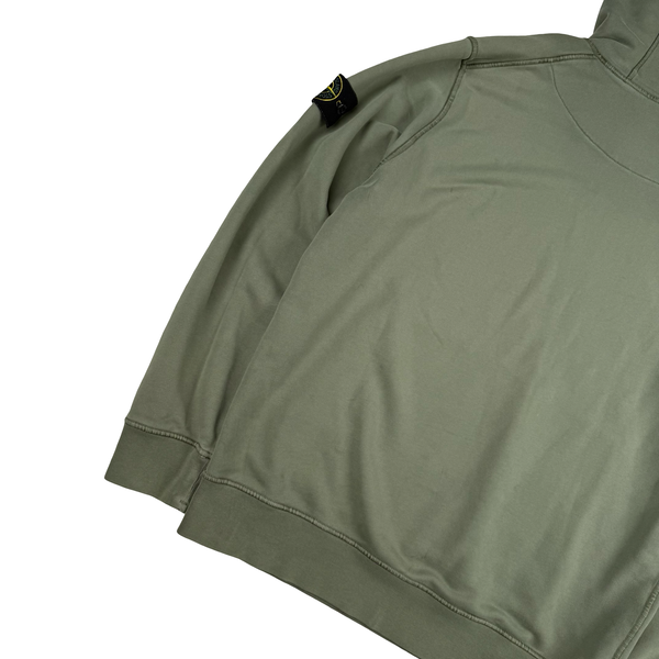 Stone Island Sage Cotton Hoodie Jumper - XL