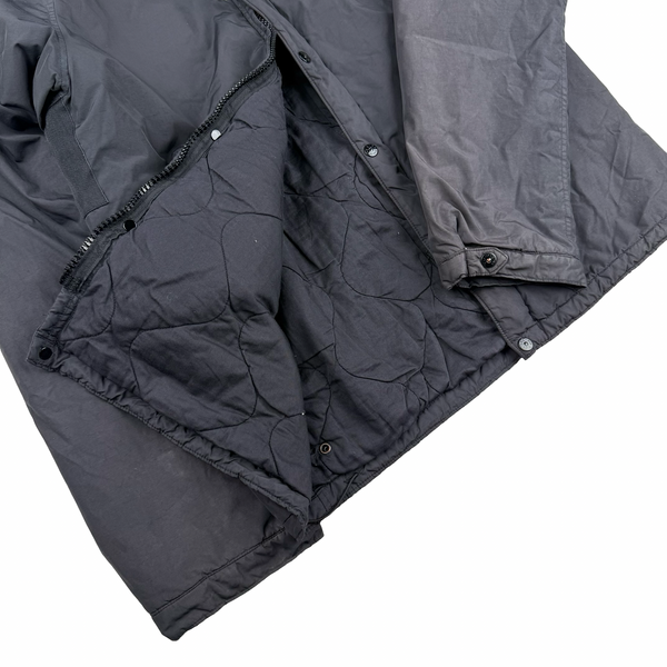Stone Island Vintage 2004 Black Nylon Padded  Jacket - XL