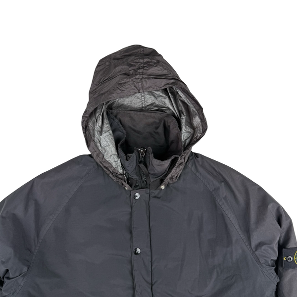 Stone Island Vintage 2004 Black Nylon Padded  Jacket - XL