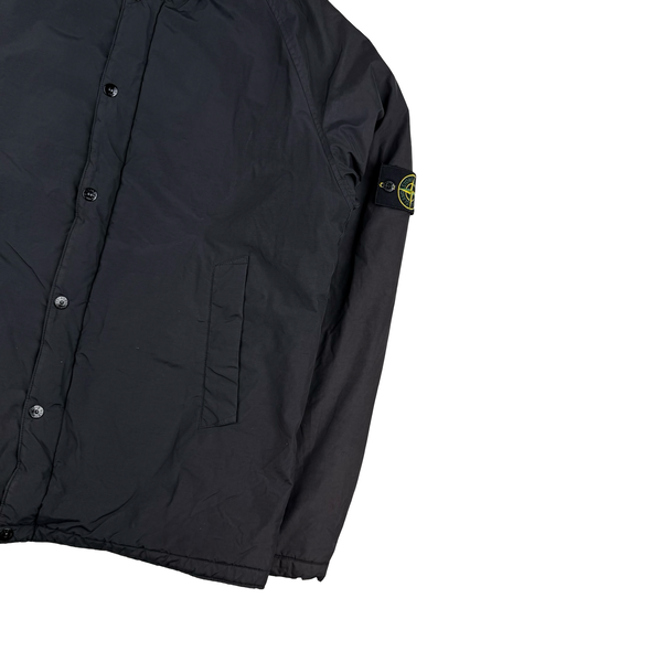 Stone Island Vintage 2004 Black Nylon Padded  Jacket - XL