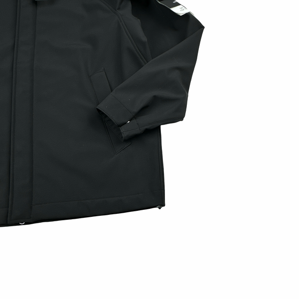 Stone Island 2025 Black Soft Shell R Jacket - Large