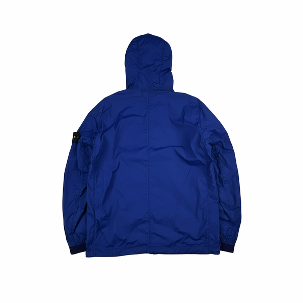 Stone Island 2022 Blue Nylon Skin Touch TC Jacket - Medium