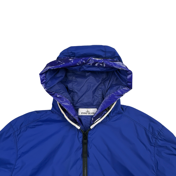 Stone Island 2022 Blue Nylon Skin Touch TC Jacket - Medium