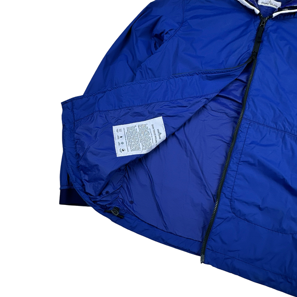 Stone Island 2022 Blue Nylon Skin Touch TC Jacket - Medium