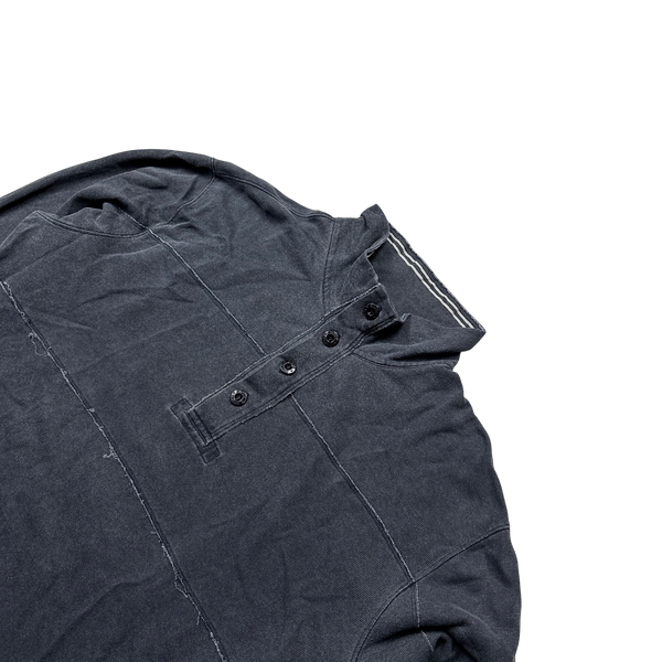 Stone Island 2009 Grey Cotton Pullover Jumper - 3XL
