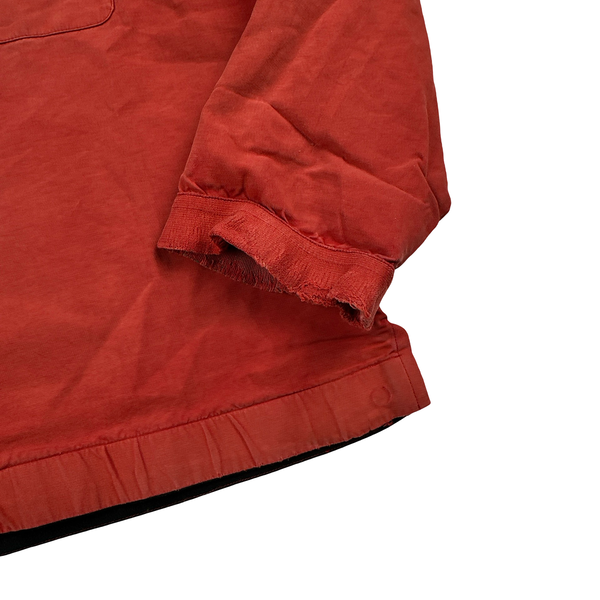 Stone Island Vintage 2004 Red Quarter Zip Pullover - XXL