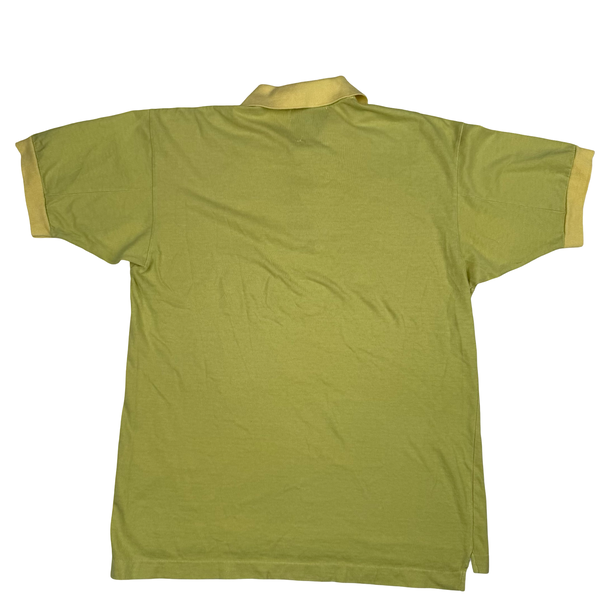 Stone Island Tennis Yellow 80’s Polo Shirt - Medium