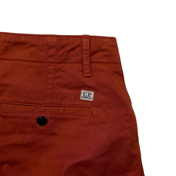 CP Company Orange Cargo Shorts - 34"