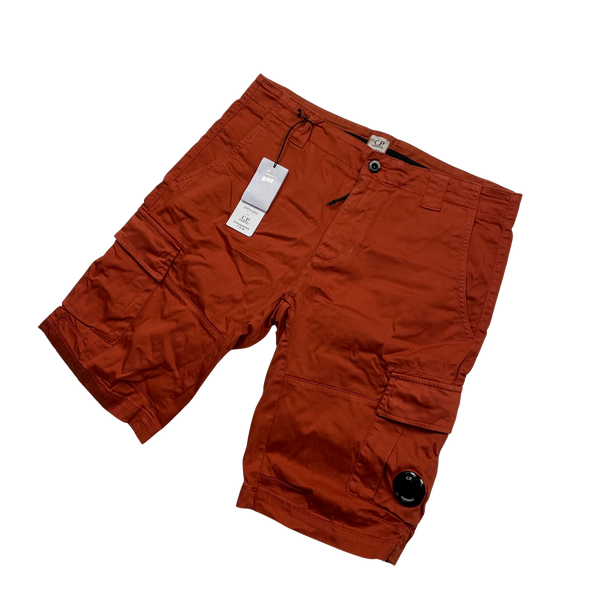 CP Company Orange Cargo Shorts - 34"
