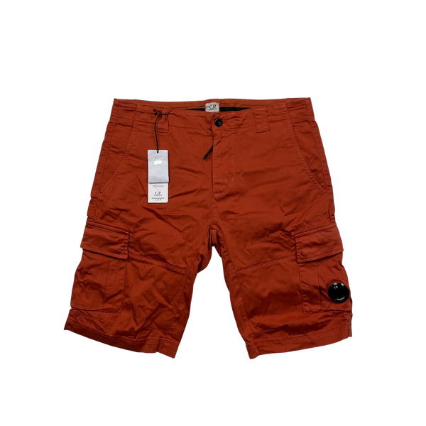 CP Company Orange Cargo Shorts - 34"