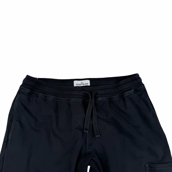 Stone Island 2017 Black Cotton Joggers - XL