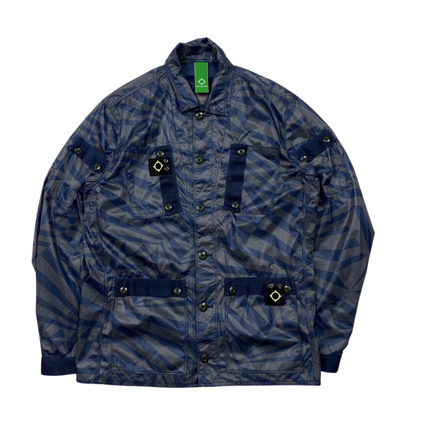 Ma Strum Navy Camo Jacket - Medium