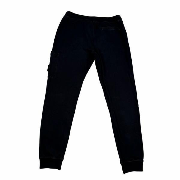 Stone Island 2017 Black Cotton Joggers - XL