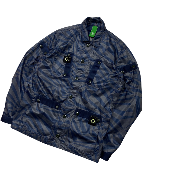Ma Strum Navy Camo Jacket - Medium