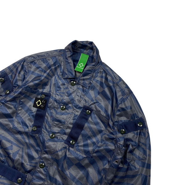 Ma Strum Navy Camo Jacket - Medium