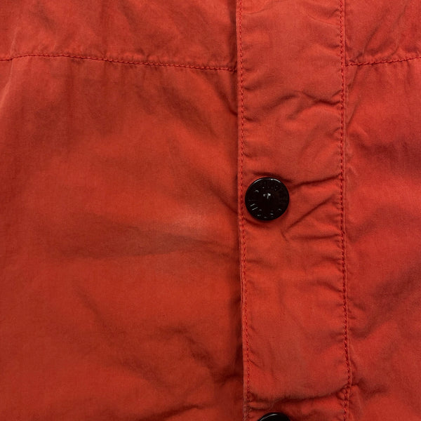 Stone Island 2012 Orange Hydrophobic Overshirt - Medium