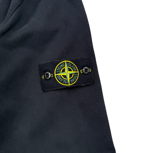 Stone Island 2017 Black Hooded Zip Jumper - XL